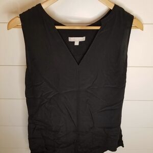 Banana Republic Black Sleeveless Blouse